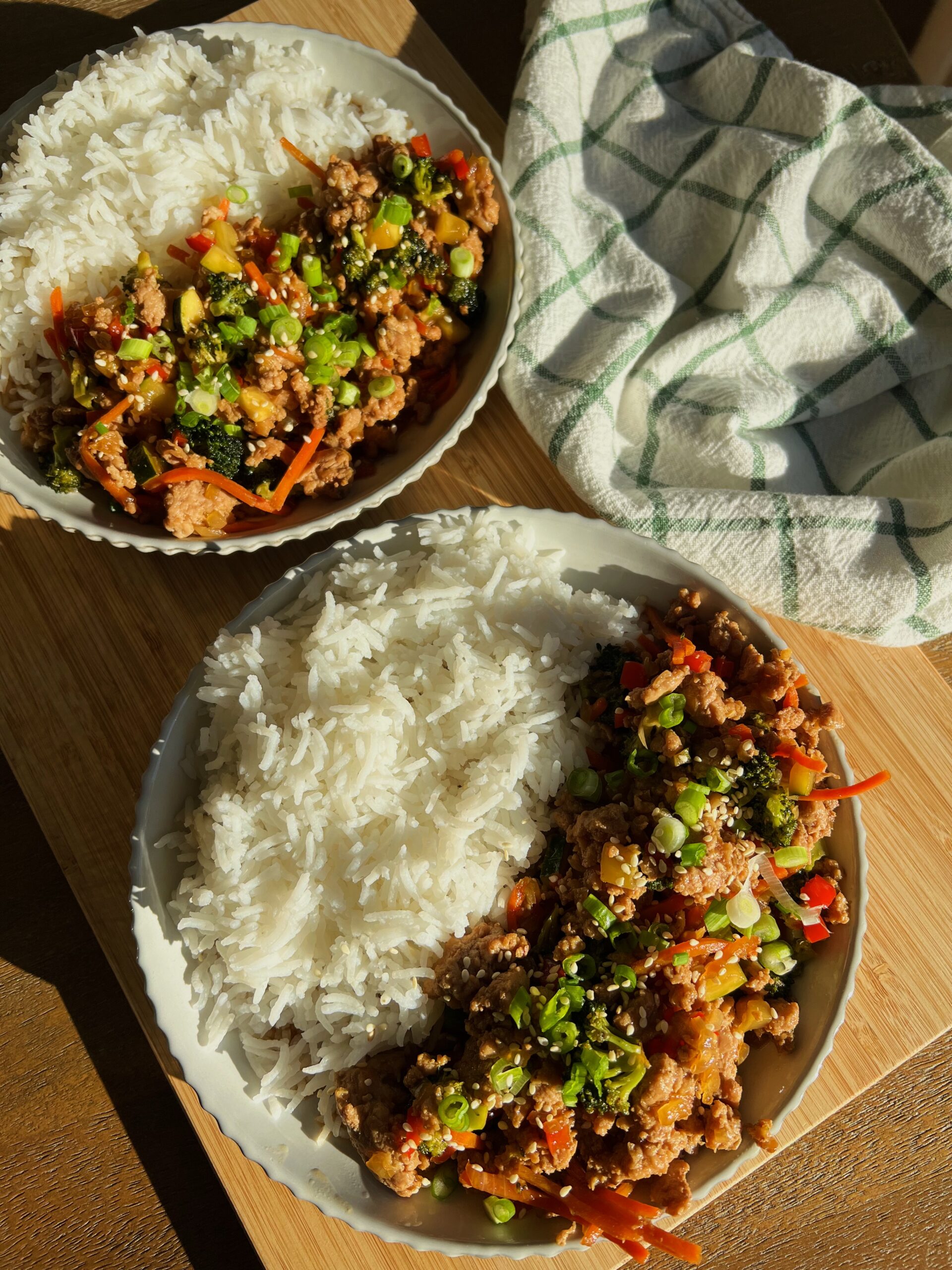 Turkey Teriyaki Rice Bowls - Brooklyn's Bites