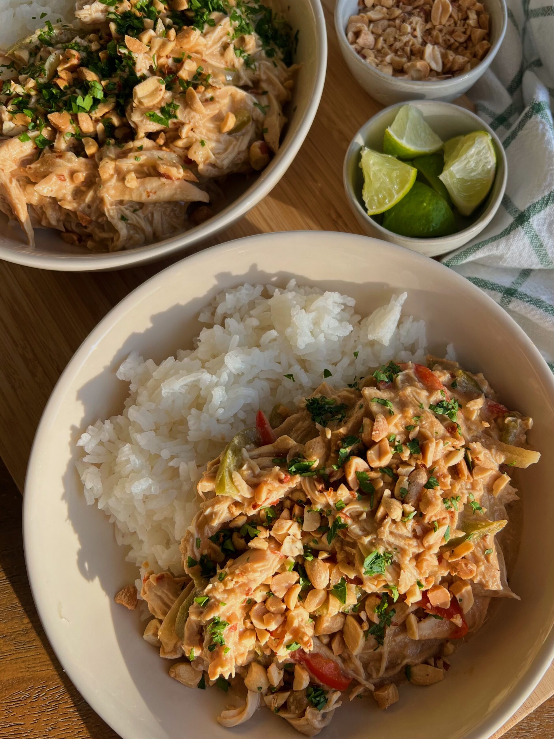 ベンダンディー　ボークス　1/8 ミラクルクッキング Crockpot Peanut Chicken - Brooklyn's Bites